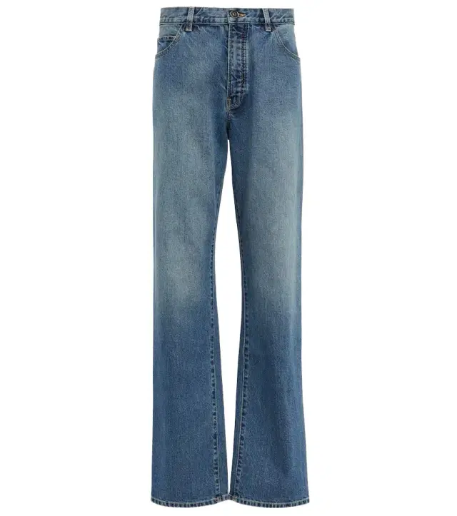 Alaia Alaïa Lover low-rise straight jeans