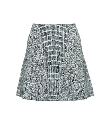 Alaia Alaïa Printed jacquard miniskirt | Thumbnail 1