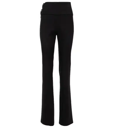 Alaïa Alaïa Belted straight wool pants | Thumbnail 1