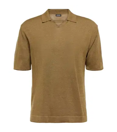 Zegna Cotton piqué polo shirt | Thumbnail 1
