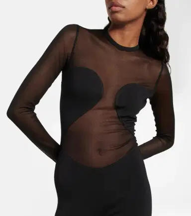 Alaïa Alaïa Semi-sheer bodysuit | Thumbnail 7