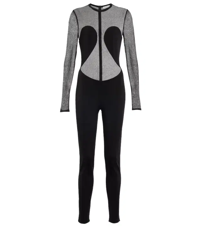 Alaia Alaïa Semi-sheer bodysuit