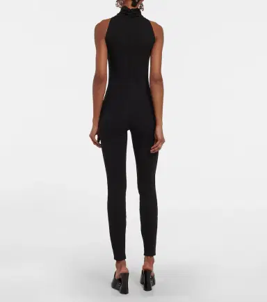 Alaïa Alaïa Halterneck crêpe jumpsuit | Thumbnail 5