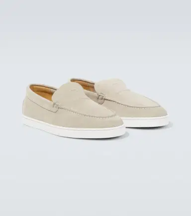 Christian Louboutin Varsiboat embossed suede loafers | Thumbnail 3 Christian Louboutin Varsiboat embossed suede loafers | Thumbnail 3