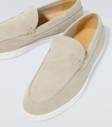 Christian Louboutin Varsiboat embossed suede loafers | Thumbnail 4 Christian Louboutin Varsiboat embossed suede loafers | Thumbnail 4