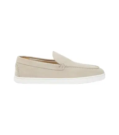 Christian Louboutin Varsiboat embossed suede loafers | Thumbnail 1 Christian Louboutin Varsiboat embossed suede loafers | Thumbnail 1