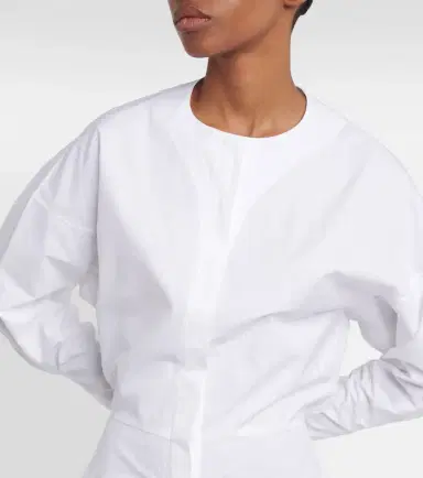 Alaïa Alaïa Cotton poplin minidress | Thumbnail 5