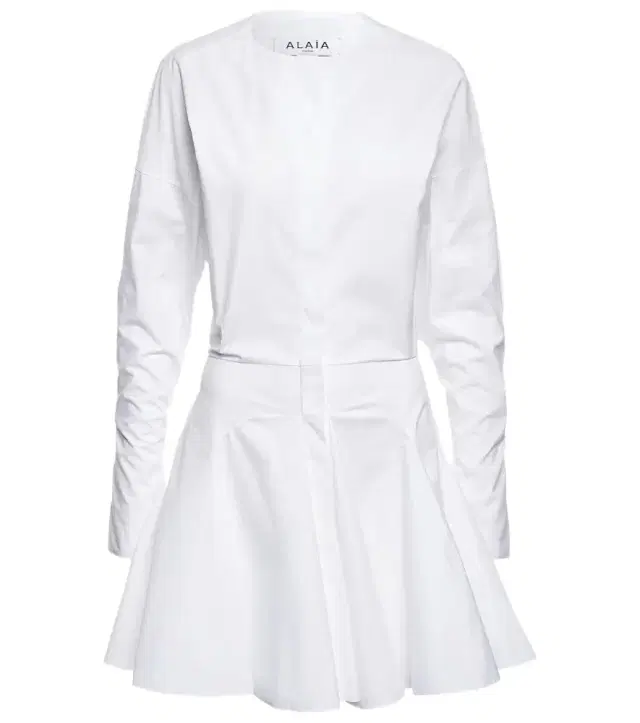 Alaia Alaïa Cotton poplin minidress