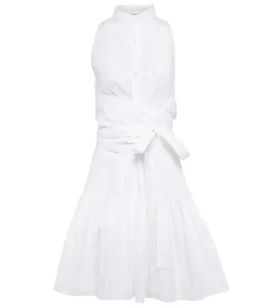 Alaïa Alaïa Cotton poplin minidress | Thumbnail 1