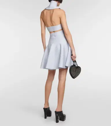 Alaïa Alaïa Ribbed-knit miniskirt | Thumbnail 4 Alaïa Alaïa Ribbed-knit miniskirt | Thumbnail 4