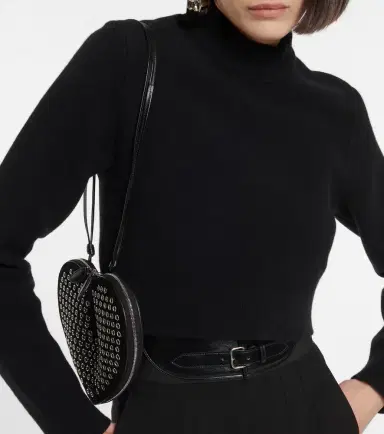 Alaïa Alaïa Cropped virgin wool turtleneck sweater | Thumbnail 5