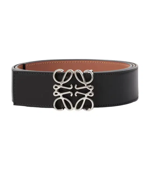 Loewe Anagram reversible leather belt