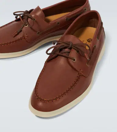 Loro Piana Sea-Sail Walk leather loafers | Thumbnail 2