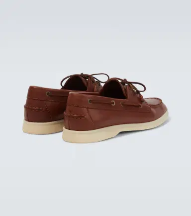 Loro Piana Sea-Sail Walk leather loafers | Thumbnail 6