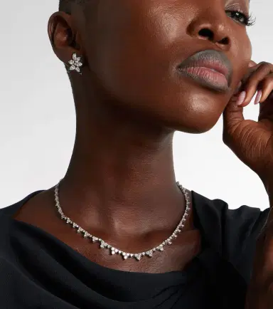 Ileana Makri Rivulet Tears 18kt white gold necklace with diamonds | Thumbnail 4 Ileana Makri Rivulet Tears 18kt white gold necklace with diamonds | Thumbnail 4