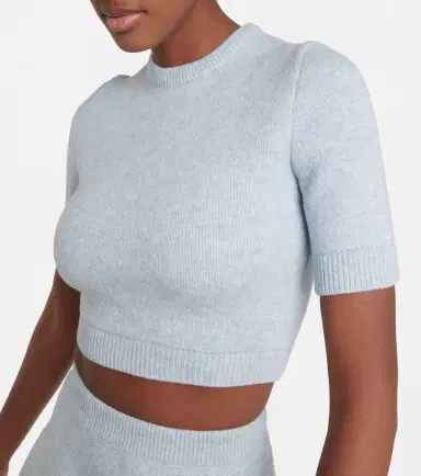 Alaïa Alaïa Wool crop sweater | Thumbnail 2