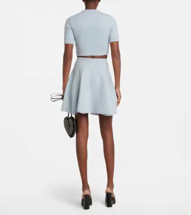 Alaïa Alaïa Wool crop sweater | Thumbnail 4