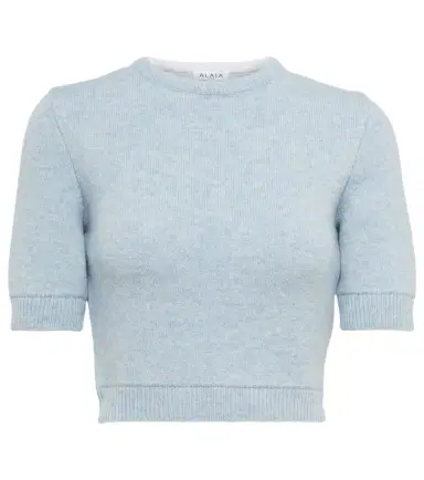 Alaïa Alaïa Wool crop sweater | Thumbnail 1