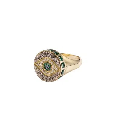 Ileana Makri Dawn Candy 18kt gold ring with diamonds and gemstones | Thumbnail 1 Ileana Makri Dawn Candy 18kt gold ring with diamonds and gemstones | Thumbnail 1
