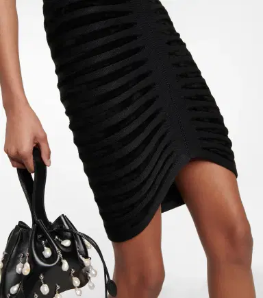 Alaïa Alaïa Off-shoulder minidress | Thumbnail 5