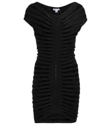 Alaïa Alaïa Off-shoulder minidress | Thumbnail 1