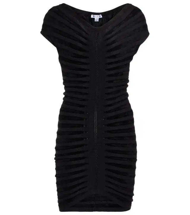Alaïa Off-shoulder minidress