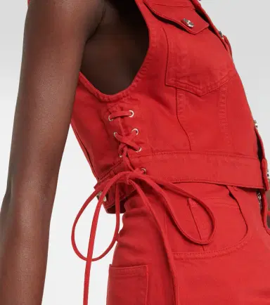 Alaia Alaïa Eyelet cotton vest | Thumbnail 5