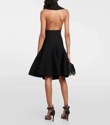 Alaïa Alaïa Cutout high-neck minidress | Thumbnail 3