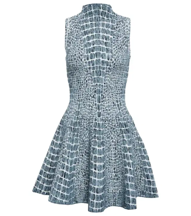 Alaia Alaïa Jacquard minidress