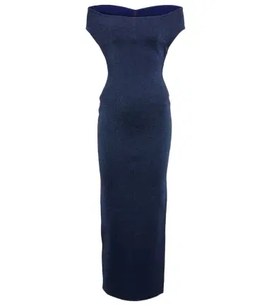 Alaïa Alaïa Off-shoulder wool-blend Lurex gown | Thumbnail 1 Alaïa Alaïa Off-shoulder wool-blend Lurex gown | Thumbnail 1