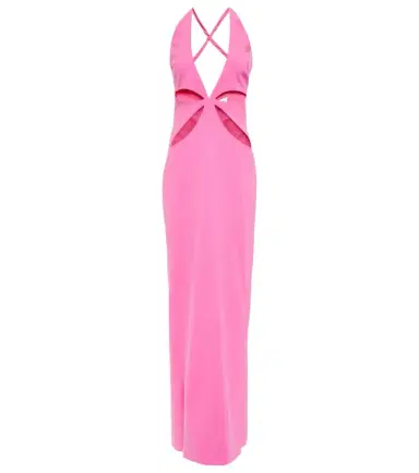 Mônot Mônot Cutout halterneck gown | Thumbnail 1