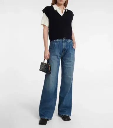Nili Lotan Flora Trouser wide-leg jeans | Thumbnail 5 Nili Lotan Flora Trouser wide-leg jeans | Thumbnail 5