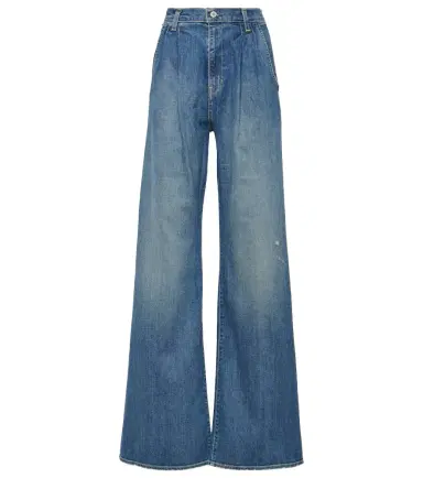 Nili Lotan Flora Trouser wide-leg jeans | Thumbnail 1 Nili Lotan Flora Trouser wide-leg jeans | Thumbnail 1