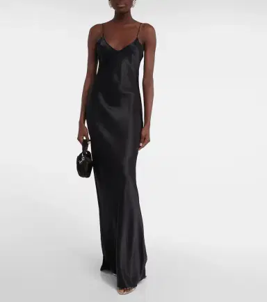 Nili Lotan Silk maxi dress | Thumbnail 3