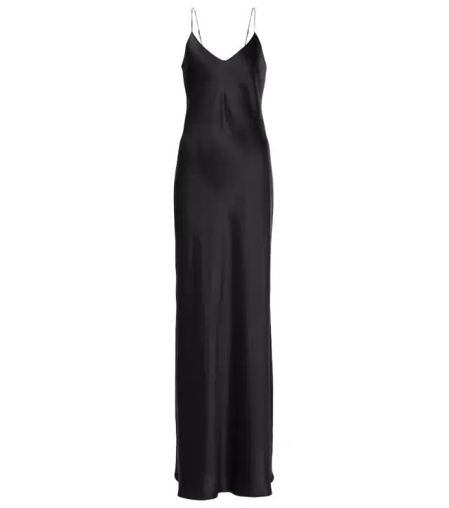 Silk maxi dress