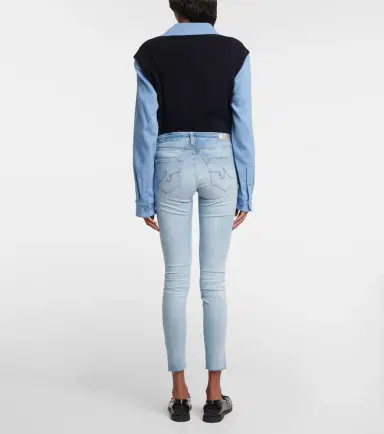 AG Jeans Split cuff skinny jeans | Thumbnail 2
