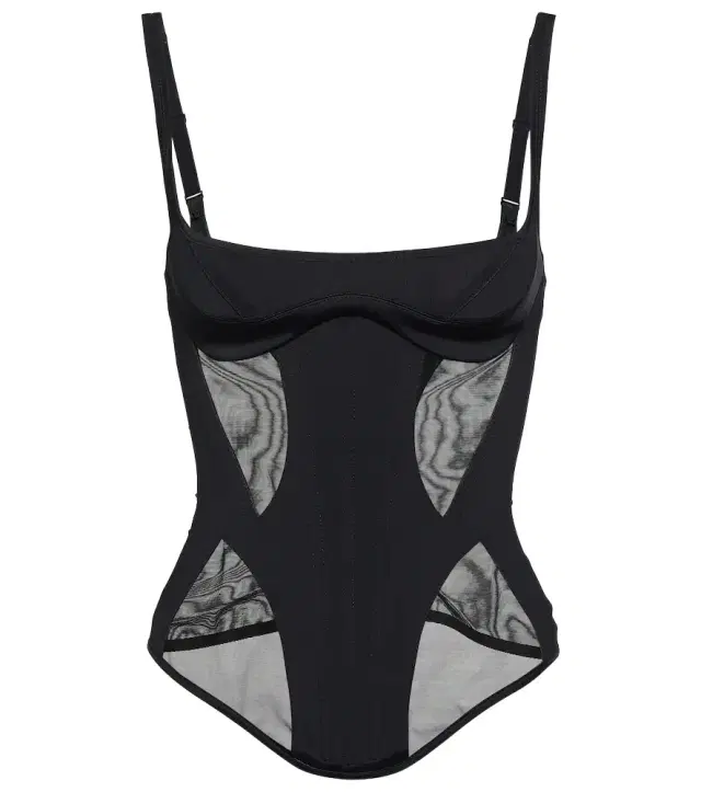 Mugler Bonded Illusion bustier