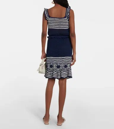 Anna Kosturova Striped crochet top | Thumbnail 2