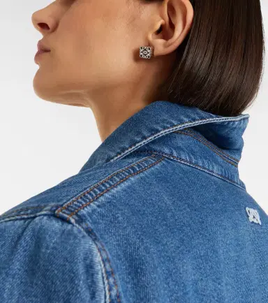 Loewe Anagram sterling silver stud earrings | Thumbnail 2 Loewe Anagram sterling silver stud earrings | Thumbnail 2