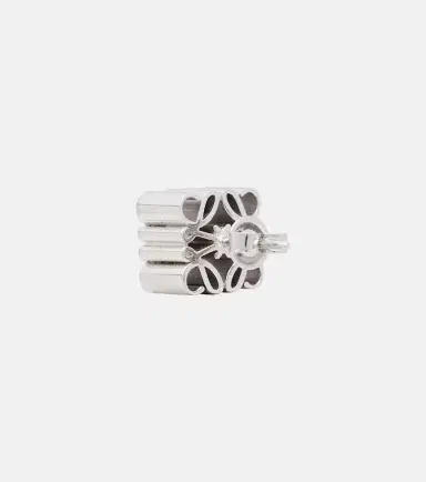 Loewe Anagram sterling silver stud earrings | Thumbnail 3 Loewe Anagram sterling silver stud earrings | Thumbnail 3
