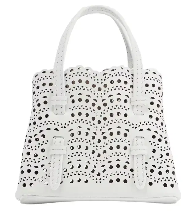 Alaia Alaïa Mina Mini leather crossbody bag