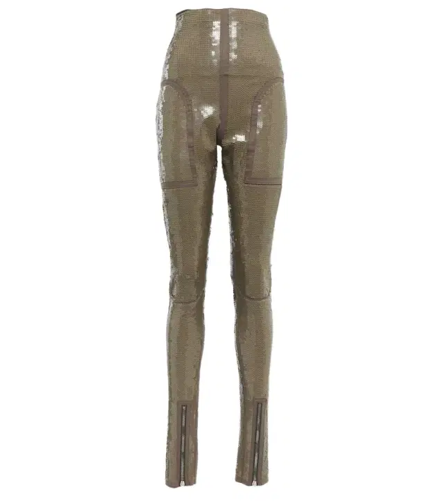 Rick Owens Dirt Waist embellished leggings
