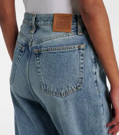 Toteme High-rise straight jeans | Thumbnail 6