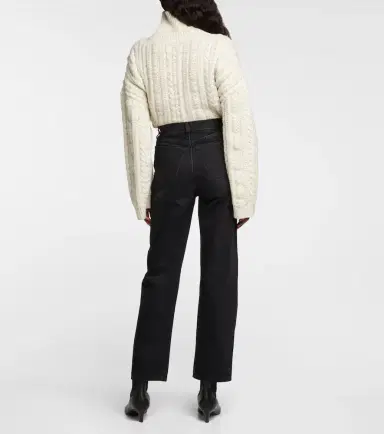 TOTEME High-rise straight jeans | Thumbnail 4 TOTEME High-rise straight jeans | Thumbnail 4