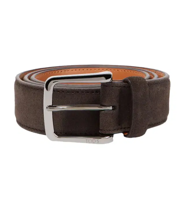 Suede belt