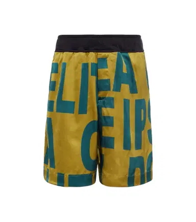Dries Van Noten Printed mid-rise jersey shorts | Thumbnail 1