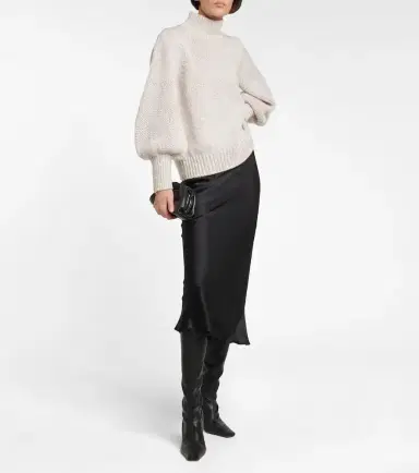 Dorothee Schumacher Luxury Volumes cashmere and wool sweater | Thumbnail 4