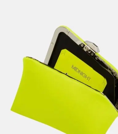 The Attico Midnight satin clutch | Thumbnail 3 The Attico Midnight satin clutch | Thumbnail 3