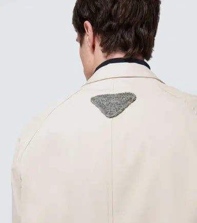 Prada Cotton-blend overcoat | Thumbnail 3