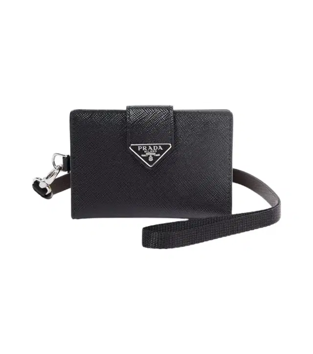 Saffiano leather cardholder